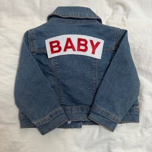 Baby Denim Jacket Patch Inspired by Ingrid + Isabel